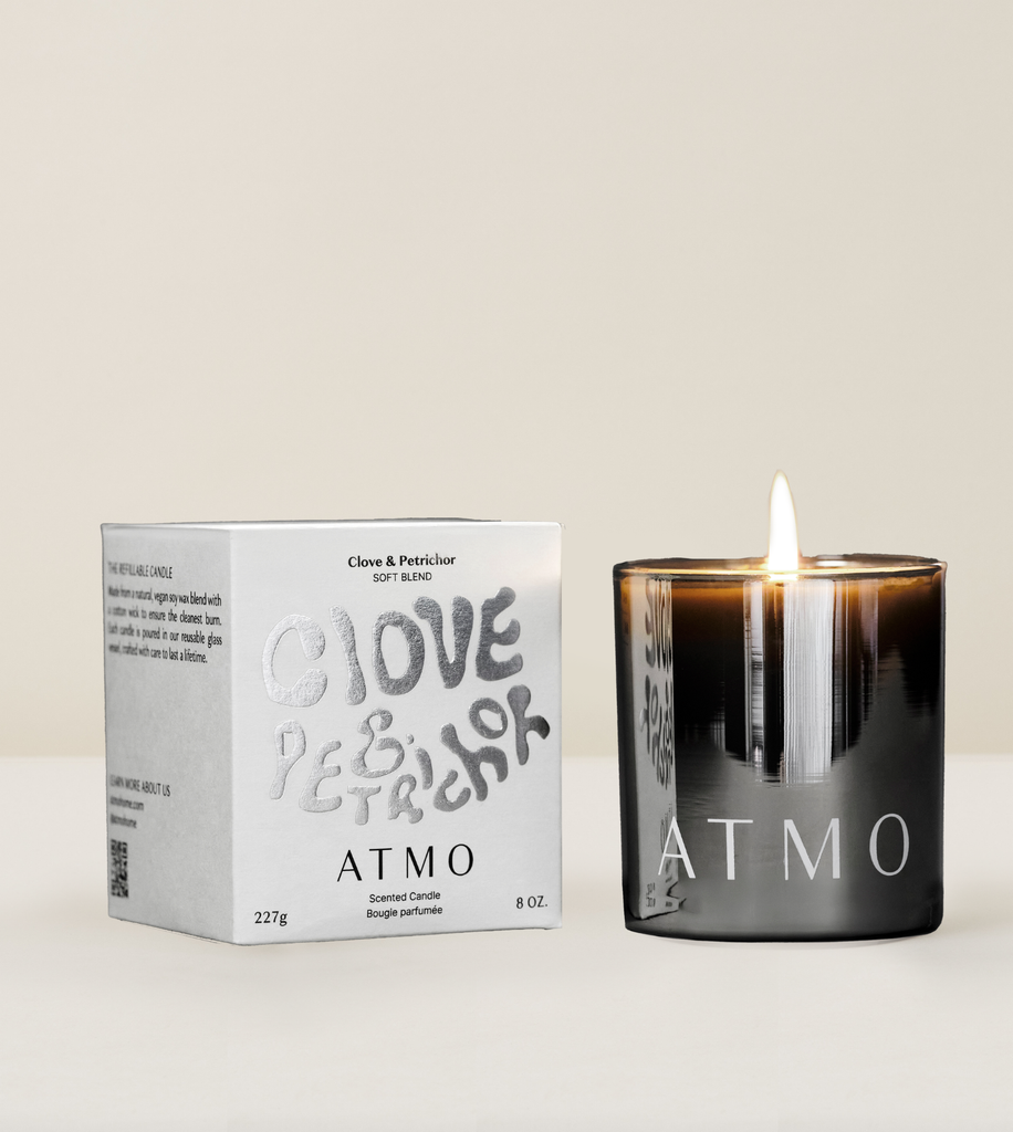 Clove & Petrichor Scented Candle